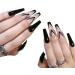 Coffin Nails - Long Ballerina Nails Fake | Pre-Shape Gel Glossy Coffin Nail Tips for Full False Nails Home Nail Salon - Buy Online on GoSupps.com