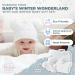 Winter Baby Clothes Set for Newborn Girls - Baby Shower Gift with Fleece Blanket, Knitted Booties, and Hat - Newborn Winter Essentials Kit for Baby Girl - Buy Online on GoSupps.com
