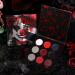 Ecofavor Red Goth Eyeshadow Palette - 9 Highly Pigmented Matte & Shimmer Shades for Halloween & Christmas Makeup - Buy Online on GoSupps.com