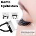 Buy Lash Separator & Eyebrow Brush Set - 3pcs Eyelash Comb & Mascara Separator Tool for Clump-Free Eye Makeup Perfect for Lashes & Brows  - Buy Online on GoSupps.com