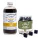 Seattle Elderberry Herbal Supplement Syrup & Gummies Bundle A 16oz Bottle of Elderberry Syrup with Honey & 7oz Original Elderberry Gummies Made from Only Organic Ingredients in The USA