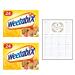 Wholegrain Wheat Biscuits Bundle which Contains Weetabix Cereal 24 Per Pack - Pack of 2 with Grocery List Card