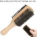 Double Sided Beard Brush Men's Beard Brush Beard Comb Beard Grooming Kit Beard Care Tools with Wooden Handle for Birthday Gifts for Mustache Cleaning - Buy Online on GoSupps.com