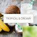 Monin Coconut Syrup - Creamy Tropical Coffee & Cocktail Drink Mix - 750ml (25.4 Fl Oz) - Gluten-Free & Non-GMO - Buy Online on GoSupps.com