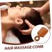 Buy Bcoath Riddone Degradation Ridge Scalp Massage Comb - Wooden Wide Tooth Comb for Curly Hair - Portable Hair Pimple Comb - 12.50x6.00cm - Ships Internationally - Buy Online on GoSupps.com