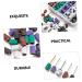 Beaupretty Drill Sets nail polish set sanding bands for nail nails kit nail polishing rings manicure band nail sand rings manicure tools sanding bits for nail drill alloy polisher Rings - Buy Online on GoSupps.com