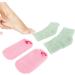 Qukaim Moisturizing Socks Elbow Cover Moisturizing Gel Socks Elbow Cover Set Nourishing Spa Sleeve for Skin Care Home Repair 2 Pairs Pink and Blue - Buy Online on GoSupps.com