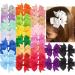 Hair Clip Girls Hair Accessory 20 Pieces Girls Hair Accessory Non-Slip Hair Clips Hair Clips Bow Hair Accessories for Girls Children