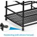 Wisebom 304 Stainless Steel Toothbrush Holder - Large 5 Compartment Bathroom Caddy for Electric Toothbrushes Toothpaste & Razors (Black) - Ideal for Households - Buy Online on GoSupps.com