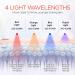 Buy Eono LED Face Mask | Cordless Rechargeable Light Therapy for Anti-Aging & Acne Control - 4 Color Skin Treatment - Buy Online on GoSupps.com