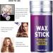 2 Styling Wax Stick for Hair - Wax Stick for Hair Wigs | Edge Wax for Finish Hairstyle to Tidy Up Haircut for Long Short Curly Straight 2 Pcs Argument - Buy Online on GoSupps.com