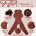 Buy Hjyokuso Recovery Suit for Dogs - XS Brown Surgery & Licking Protection Sleeves | Ideal for Leg & Elbow Recovery - Buy Online on GoSupps.com