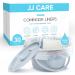 JJ CARE Bedside Commode Liners with Absorbent Pads Disposable - Pack of 30 Portable Toilet & Comode Poop Bags with Liners - Adult Commode Liners for Bedside Toilet Chair Bucket