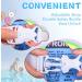 Cartoon Toddler Swim Vest with Sleeves | Adjustable Swimming Jacket for Kids 20-50 lbs | Blue Shark Design - Buy Online on GoSupps.com