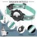 Jiarui Reflective AirTag Cat Neck Band - Adjustable GPS Collar for Cats & Puppies (9-13 inch) with Bell | International Shipping Available - Buy Online on GoSupps.com