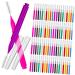 Beaupretty 100 pieces eyebrows laminating brush for braces toothbrush picks braces toothbrush brush for braces intermediate rooms interdental brush