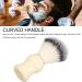 Premium Shaving & Hairdresser Dust Brush - Easy Clean Curved Handle Portable | Ideal for Home Salons - Buy Online on GoSupps.com