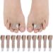 Toe Splints for Straightening 10pcs Skin-Friendly Breathable Hammer Toe Straightener with Fasten Tape Hammer Toe Corrector for Women Overlapping Toe Bent Toe |Toe Separators for Home Life