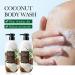  Boxiatil Coconut Body Wash 400ml gentle body wash hypoallergenic cleanser for dry and sensitive skin sulfate-free paraben-free odor-eliminating fresh for women and men - Buy Online on GoSupps.com