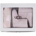 UGG Unisex Baby Jesse Bow II Fashion Boot & Beanie Set - Baby Pink (2 UK Child) - Buy Online on GoSupps.com