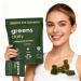 QBQHUA Greens Gummies with Chlorella and Spirulina Maintain Immunity Digestive and Gut Health Support 224 Count