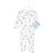 aden + anais Baby Comfort Knit Footie Onesie | Super Soft Cotton Rich Bodysuit for Babies 6-9 Months | Jungle Jammin Print - Buy Online on GoSupps.com