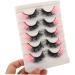 MAGICLULU 25 Pairs Eyelashes Girl Extensions Eyelash Eyes Lashes Diy Fake Lashes False Eye Lashes Short Fake Eye Lashes Fake Lash Strip Lash Book Eyelash Bulk Set Curly Cotton - Buy Online on GoSupps.com