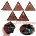 Taivoze Leather D20 Dice Bag - Portable Polyhedral Dice Pouch for RPG Game - DND Dice Bag - Buy Online on GoSupps.com