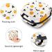 Halloween Pumpkin Plaid Sanitary Napkin Storage Bag - Large Capacity Menstrual Cup Pouch for Girls - Portable Makeup Organizer - Color 14 - Buy Online on GoSupps.com