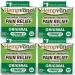 Hempvana Relief Cream 4 Pack with Seed Extract - USA Made 4oz Paraben Free Vegan Cruelty-Free - For Inflammation, Muscle & Joint Pain, Back Knee Nerves & Arthritis Relief - As Seen On TV - Buy Online on GoSupps.com