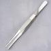 Fattoz 5.5" Long Silver Tone Stainless Steel Round Tip Tweezers - Buy Online on GoSupps.com