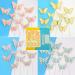 42 Pcs Butterfly Cake Topper 40Pcs 3D Butterfly Cake Decorations & 2Pcs Happy Birthday Cake Topper for Girls Women's Birthday Wedding Cake Ornaments Party Decoration (B: Multi-Colored) - Buy Online on GoSupps.com