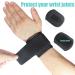 2 Pack Wrist Brace for Carpal Tunnel Support - Adjustable, Flexible, Pain Relief for Men and Women - Ideal for Weightlifting and Workouts (A-Black) - Buy Online on GoSupps.com