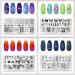 Meet Across Nail Art Stamping Plate Set - 4 Plates Stamper & Scraper - Perfect for DIY Nail Designs - Buy Online on GoSupps.com