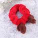 FRCOLOR Christmas Hair Scrunchie Plush Reindeer Antlers Hair Tie Hair Band Hair Bobbles Ponytail Holders Gifts for Girls Women - Buy Online on GoSupps.com