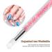 5 Pieces Nail Art Sculpture Pen Set - Dual Pointed Silicone Brushes for Gel Nail Design Foil Drawing & Shapes - Buy Online on GoSupps.com