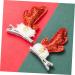 Beaupretty Kids Pairs Elk Sequin Barrette Xmas Hair Accessories Xmas Hair Decorations Reindeer Hairpin kids barrettes for hair Holiday Hair Clips fabric child two piece suit elk Fabric - Buy Online on GoSupps.com