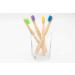 Bamboo Toothbrushes for Kids - Pack of 4 Sustainable & Vegan Soft Bristles - Buy Online on GoSupps.com