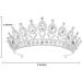 Silver Tiara and Crown for Women - Crystal Rhinestone Wedding Tiaras | Casoty - Buy Online on GoSupps.com