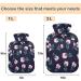 Naanle Spring Flowers Hot Water Bottle | 1L Transparent & Warm Cold Therapy for Pain Relief Ideal for Bed & Foot Use - Buy Online on GoSupps.com