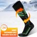 YTORGR Ski Socks - Warm Slip-Resistant Pilling-Free Thermo Socks for Men & Women | Sizes 39-45 | Perfect for Snowboarding & Winter Activities - Buy Online on GoSupps.com
