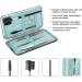 Eyebrow Grooming Set Professional Eyelashes Extension Kit Tweezers Scissors Brushes Makeup Tool - Buy Online on GoSupps.com