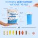 Flexy Joints Complete Joint Support Powder - Glucosamine Chondroitin MSM Boswellia D3 K2 for Mobility & Inflammation Relief - Blue Raspberry Flavor | 60 Servings - Buy Online on GoSupps.com