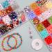 IOOLEEM 28 Grids Plastic Bead Organizer Box - Clear Storage Container with Dividers for Arts and Crafts - 8.6x5x0.66 inch (1 Pack) - Buy Online on GoSupps.com