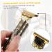 Ipetboom Electric Clippers Hair Cutting Clippers Electric Clipper for Barber Hair Styling Tool Barber Trimmer Hair Trimmers Cordless Clippers T9 Barber Aluminum Alloy Oil Head Golden - Buy Online on GoSupps.com