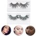 Sequin Eyelash 2 Pairs es natural faux strip fluffy volume lashes strip eyelashes Artificial Eyelashes Women False Eyelash Faux Lashes 3d pet make up Glitter powder - Buy Online on GoSupps.com