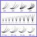 300PCS Cluster Lashes Extension D Curl 20D 0.07mm 8-16mm Mixed Lash Clusters | DIY Eyelashes Extensions at Home | Individual Eyelashes Clusters - RR-8-16mm - Buy Online on GoSupps.com