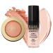 Milani Baked Blush (Luminoso) and Conceal + Perfect 2-in-1 Foundation + Concealer (Alabaster)
