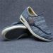 Diabetic Extra Wide Men's Slippers - Adjustable Closure for Swollen Feet & Arthritis - Light Blue, Size 12 - Buy Online on GoSupps.com