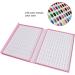 Noverlife 216 Nail Color Chart Display Book with False Nail Tips - Pink - Buy Online on GoSupps.com